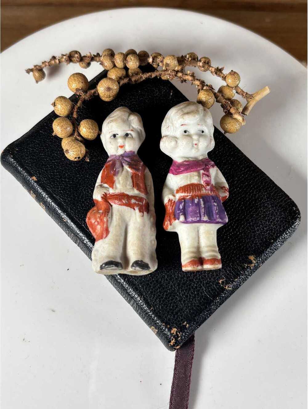 Antique Western Bisque rozen Charlotte Dolls